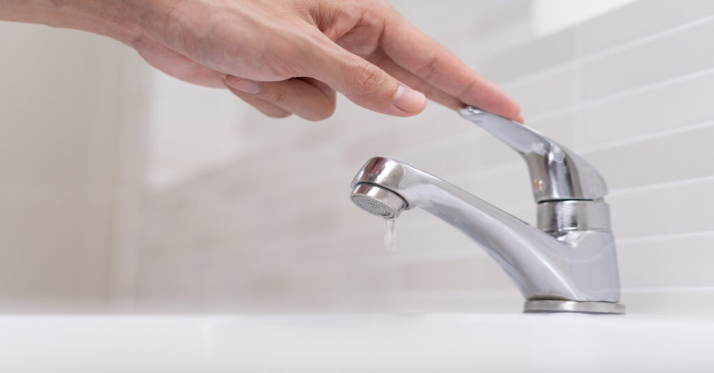 leaking faucet